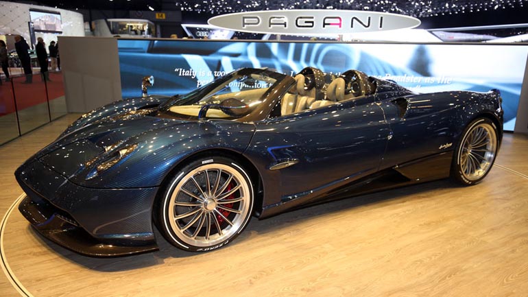 Ενοικιάζεται η Pagani Huayra Roadster με 25.000$ τον μήνα!